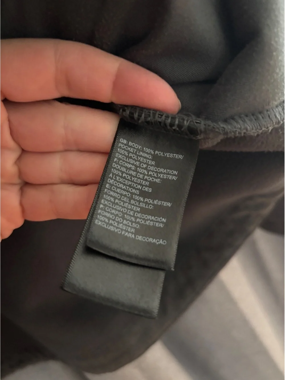 The North Face Men's XXL Dark Gray Full-Zip Fleece Jacket